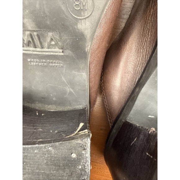 Vintage Women's Y2K Mia Slip On Chunky Heels Mule Shoes Size 8M - Picture 10 of 11